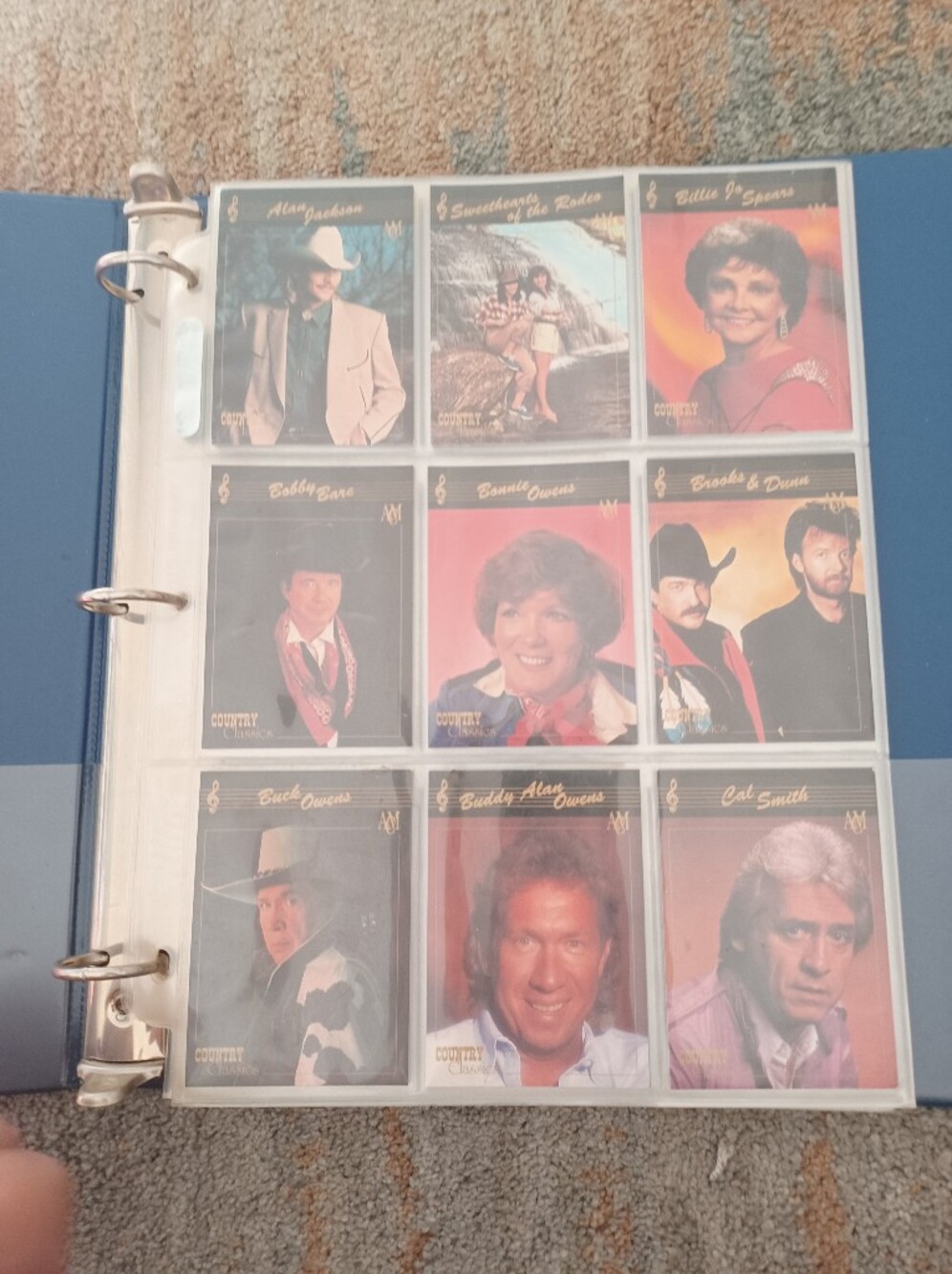 Country Classics Trading Card Collection - Complete Binder Set